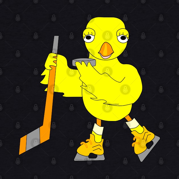 Hockey Chick by Barthol Graphics
